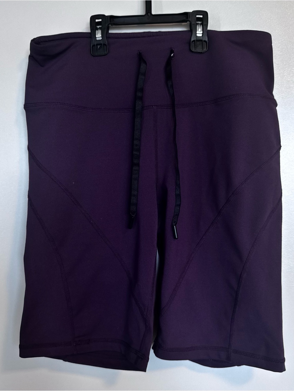 Reebok Women’s High-Waisted Biker Shorts Purple Size M